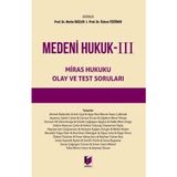 Adalet Yayınevi Medeni Hukuk – Iıı Miras Hukuku Olay ve Test Soruları