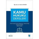 Adalet Yayınevi Mümin Güngör'ün Kamu Hukuku Dersleri 1, Temel Hukuk Ve Anayasa Hukuku İçin 2024 Yayınlı Eğitim Kaynağı