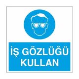 Adalı Dijital Baskı 3M 25X35 Pvc Iş Gözlüğü Kullan