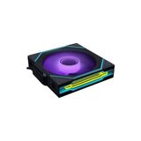 Adalı Store 1X120MM Siyah Kasa Fanı, Wireless Tasarım