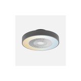 Adalı Store 78W Beyaz-Gri Renkli LED Işık Tavan Vantilatörü - 2700K - Gün Işığı