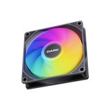 Adalı Store Dark 12CM Sessiz Kasa Fanı 1200RPM 36CFM Frgb Aydınlatma Özelliği ile Etkili Soğutma