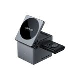Adalı Store Katlanabilir Masaüstü Hızlı Şarj Standı, 23W Kablosuz Şarj Çıkışı - Magsafe Uyumlu - 001-Renkli