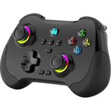 Adalia Z01 Rgb Işıklı Switch/ps3/ps4/android/ios Mfi/pc/steam Uyumlu Kablosuz Bluetooth Gamepad - Siyah