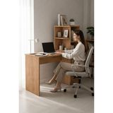 Adalımodules Ders Çalışma Masası 90 cm Kitaplıklı Çalışma Masası Öğrenci Masası Ofis Çalışma Masası - Atlantik Çam