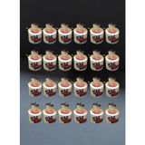 Adalinhome 9 cm Silindir Mum 24'lü Set Kalp Desenli TYC00478736384 - 1 Adet