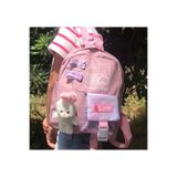Adalinhome Kore Model Anaokulu Sırt Çantası Unisex, Orta, ADYVKRE, Pembe, üniseks-çocuk