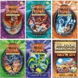 Adam Blade Canavar Peşinde Seti 7 5 Kitap - Dinozor Dedektifleri Horus'un Gözü
