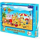 Adam Games 120 Parça Puzzle Kumsalda Bir Gün