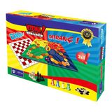 Adam Games 3'lü Oyun Seti (Dama-Kızma Birader-Satranç)