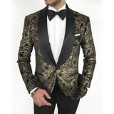 Adam Tailor Italyan Kesim Erkek Ceket Pantolon Damatlık Set Siyah T7492 - 50