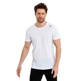 adams Erkek Spor Reflektör Baskılı Polyester TişörtErkek Spor Reflektör Baskılı Polyester Tişört (Beyaz, M)