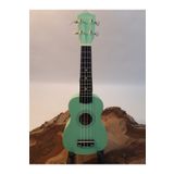 adams ukulele Soprano Ukulele (yeşil)