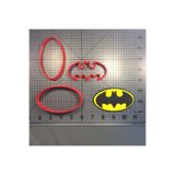 Adana Pasta Malzemeleri BATMAN YARASA LOGO KESİCİ KALIP 8 CM