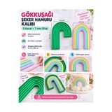 Adana Pasta Malzemeleri GÖKKUŞAĞI ŞEKER HAMURU ŞEKİLLENDİRME KALIBI 5 KANALLI 7 MM PASTA SÜSLEME APARATI