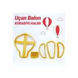 Adana Pasta Malzemeleri UÇAN BALON KURABİYE KALIBI 8.5 CM