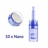 Adanil Dr. Pen Nano Round Dermapen Iğnesi Orijinal Dermapen Iğne Kartuşu Soketli 10 Adet