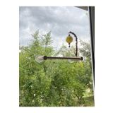 ADAPATİ PET Kuş Oyuncaklı Cam Önü Tünek (TOP RENGİ STOK DURUMUNA GÖRE GÖNDERİLMEKTEDİR)