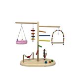 ADAPATİ PET Muhabbet Kuşu,forpus,sevda Ve Sultan Papağanı Oyuncaklı Oyun Alanı (hamak Renk Seçeneği Belirtiniz)