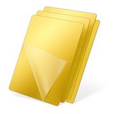 ADAPTOLL 4 Adet Kendinden Yapışkanlı Pleksi Ayna Levha, Kırılmaz Akrilik Duvar Aynası, Dekoratif ve Modern Yapıştırmalı Panel, Hafif Parlak Pleksi Duvar Dekoru, Ev ve Ofis (4, Gold, 5x20)