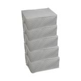 Adarya Home Büyük Boy Yorgan Hurcu 5 Adet 100 x 50 x 50 Beyaz