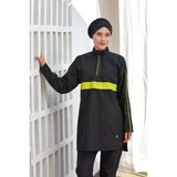 Adasea 251502 Henley Tam Kapalı Tasarım Tesettür Mayo