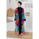 Adasea Uv Korumalı Mayo Üzerine Tek Pareo Kimono 1709 Mint