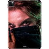 Adasena Apple iPad Pro 12.9" 4.nesil (MY2H2TU/A) Kılıf Tablet Için Desenli Silikon Kapak - Close Up - 001-Renkli