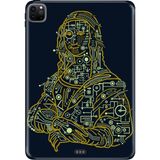 Adasena Apple iPad Pro 12.9" 4.nesil (MY2H2TU/A) Kılıf Tablet Için Desenli Silikon Kapak - Digitalmona - 001-Renkli
