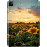 Adasena Apple iPad Pro 12.9" 4.nesil (MY2H2TU/A) Kılıf Tablet Için Desenli Silikon Kapak - Farm - 001-Renkli
