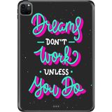 Adasena Apple iPad Pro 12.9" 4.nesil (MY2H2TU/A) Kılıf Tablet Için Desenli Silikon Kapak - Mottodreams - 001-Renkli