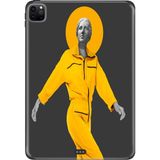 Adasena Apple iPad Pro 12.9" 4.nesil (MY2H2TU/A) Kılıf Tablet Için Desenli Silikon Kapak - Poparthuman - 001-Renkli