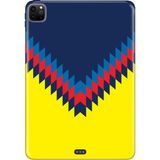 Adasena Apple iPad Pro 12.9" 4.nesil (MY2H2TU/A) Kılıf Tablet Için Desenli Silikon Kapak - Sharpcolor - 001-Renkli