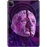 Adasena Apple iPad Pro 12.9" 4.nesil (MY2H2TU/A) Kılıf Tablet Için Desenli Silikon Kapak - Tanrıçamandala - 001-Renkli