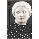 Adasena Galaxy Tab S9 Fe Plus+ SM-X610 12.4" Kılıf Tablet Için Desenli Silikon Kapak - Humangirl - 001-Renkli