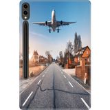 Adasena Galaxy Tab S9 Fe Plus+ SM-X610 12.4" Kılıf Tablet Için Desenli Silikon Kapak - Passanger - 001-Renkli