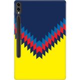 Adasena Galaxy Tab S9 Fe Plus+ SM-X610 12.4" Kılıf Tablet Için Desenli Silikon Kapak - Sharpcolor - 001-Renkli