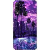 Adasena General Mobile Gm 20 Pro Kılıf Desenli Baskılı Tpu Rubber Kapak Landscape - 001-Renkli