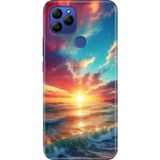 Adasena General Mobile Gm 21 Kılıf Desenli Baskılı Tpu Rubber Kapak Okyanus - 001-Renkli
