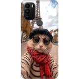 Adasena General Mobile Gm 21 Pro Kılıf Desenli Baskılı Tpu Rubber Kapak Selfie Cat - 001-Renkli