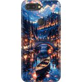 Adasena General Mobile Gm 9 Pro Kılıf Desenli Baskılı Tpu Rubber Kapak Venice Night - 001-Renkli