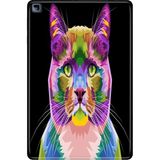 Adasena Honor Pad X8 10.1" Kılıf Tablet Için Desenli Silikon Kapak - Kedi-Art - 001-Renkli