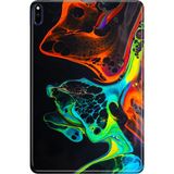 Adasena Huawei Matepad Pro 10.8" Kılıf Tablet Için Desenli Silikon Kapak - Boyaların Dansı - 001-Renkli