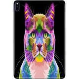 Adasena Huawei Matepad Pro 10.8" Kılıf Tablet Için Desenli Silikon Kapak - Kedi-Art - 001-Renkli