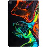 Adasena Huawei Matepad T10S-4 10.1" Kılıf Tablet Için Desenli Silikon Kapak - Boyaların Dansı - 001-Renkli