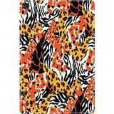 Adasena Huawei Matepad T8 8" Kılıf Tablet Için Desenli Silikon Kapak - Karma Leopar - 001-Renkli