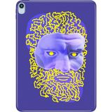 Adasena iPad Air 13" (2024) (MV2C3TU/A) Kılıf Tablet Için Desenli Silikon Kapak - Human - 001-Renkli