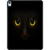 Adasena iPad Air 13" (2024) (MV2C3TU/A) Kılıf Tablet Için Desenli Silikon Kapak - Karakedi - 001-Renkli