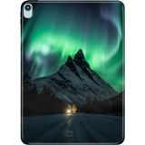 Adasena iPad Air 13" (2024) (MV2C3TU/A) Kılıf Tablet Için Desenli Silikon Kapak - Kuzey Işıkları - 001-Renkli