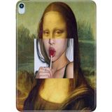 Adasena iPad Air 13" (2024) (MV2C3TU/A) Kılıf Tablet Için Desenli Silikon Kapak - Monaelizabeth - 001-Renkli